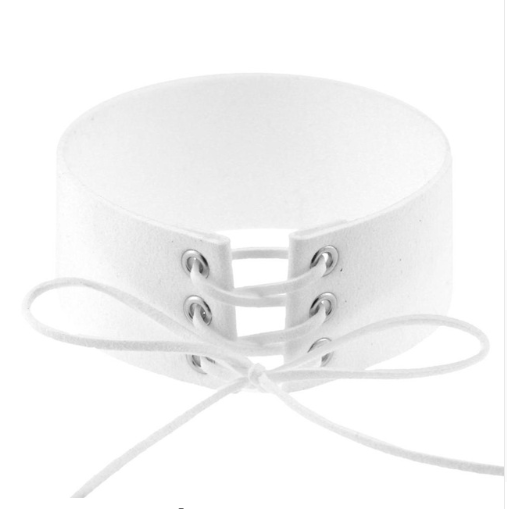 Exaggerated Punk Sexy Bondage Choker Necklace