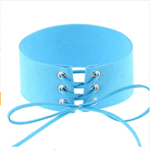 Exaggerated Punk Sexy Bondage Choker Necklace