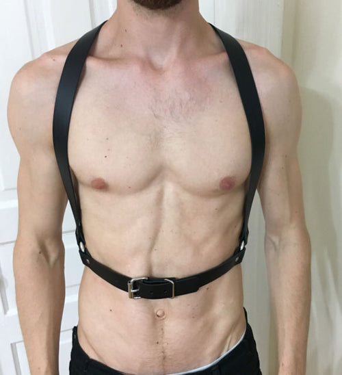 Body Chest Harness Strap with Shoulder and Belt