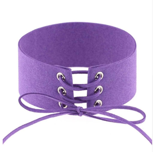 Exaggerated Punk Sexy Bondage Choker Necklace
