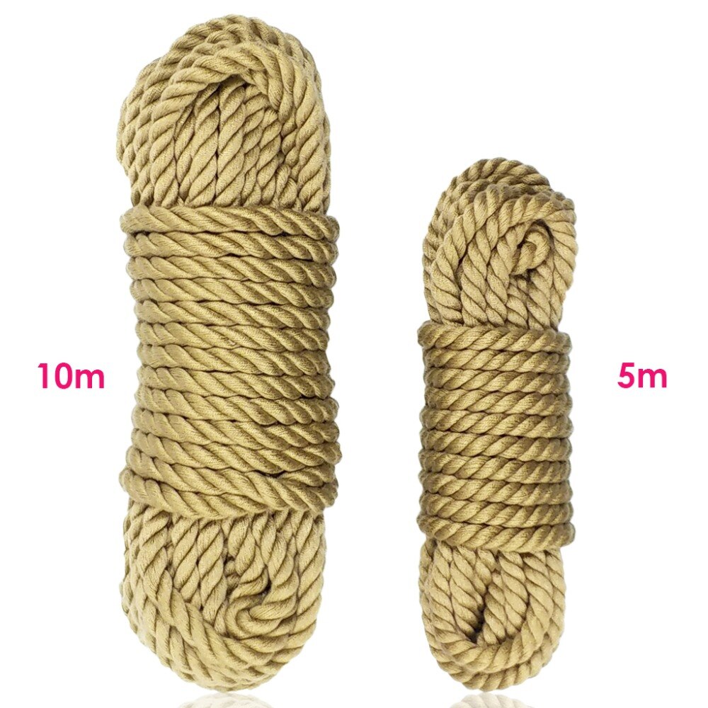 Jute Rope for Adult Bondage Training Games, 5m/10m