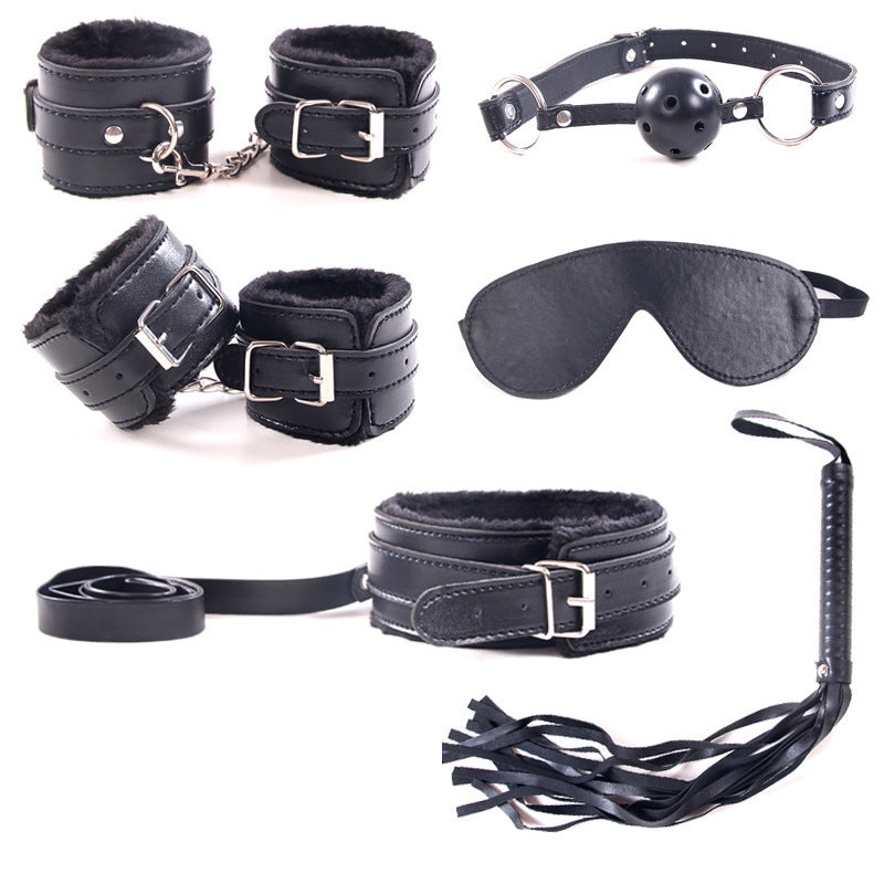 7-Piece Plush Bondage Adult Toy Set