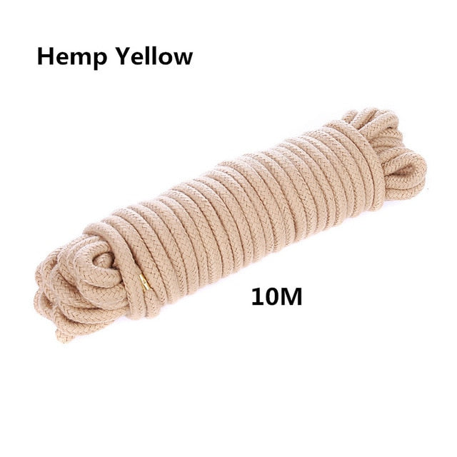 Soft Bondage Rope for Adults - 10m in 4 Colors