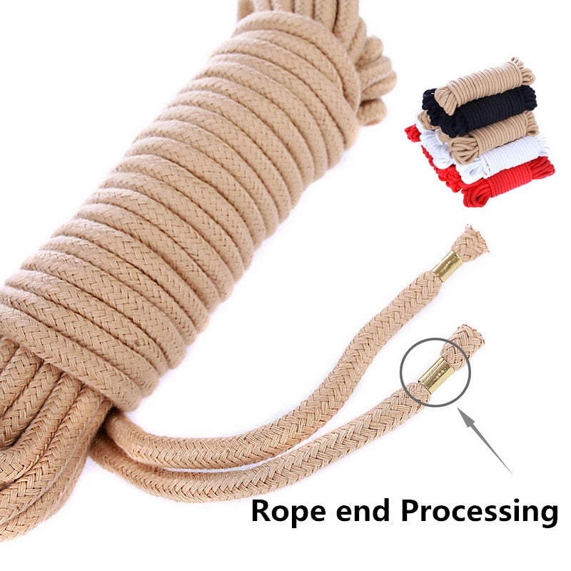 Soft Bondage Rope for Adults - 10m in 4 Colors