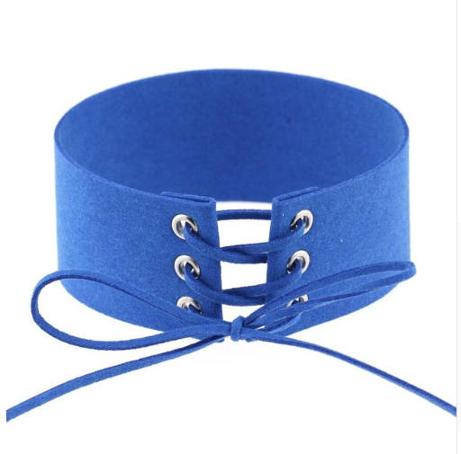 Exaggerated Punk Sexy Bondage Choker Necklace