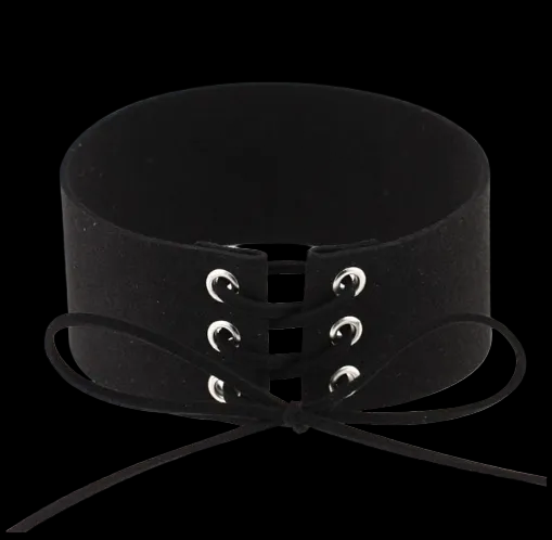 Exaggerated Punk Sexy Bondage Choker Necklace